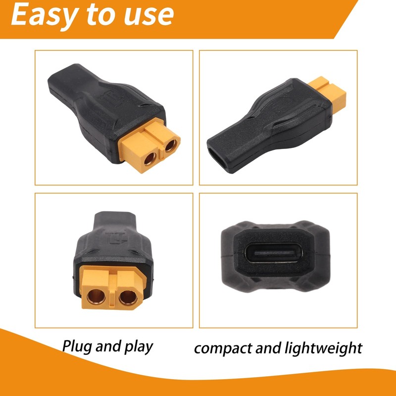 2PCS USB C to Adapter Type-C to Female 100W 20V/5A Charging Connector for8110 gallery
