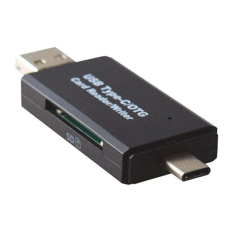 Micro USB Type-C OTG Card Reader SD TF Micro SD For Samsung Galaxy A02S M21S F41 gallery
