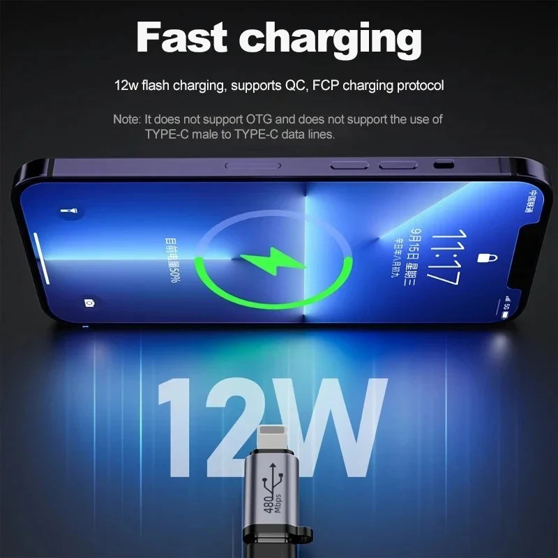 USB C Micro USB Mini USB Adapter Converter OTG Connector Fast Charge Data gallery