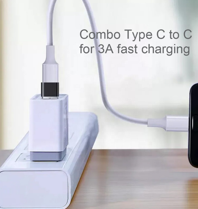 4 Pack, USB-C to Type A Adapter, Fast Charging and Data Transfer, Gray gallery