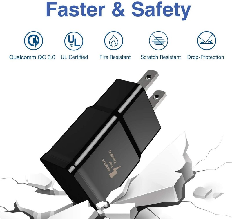 Wholesale For Android Samsung Adaptive USB Fast Wall Charger Block Power Adapter gallery