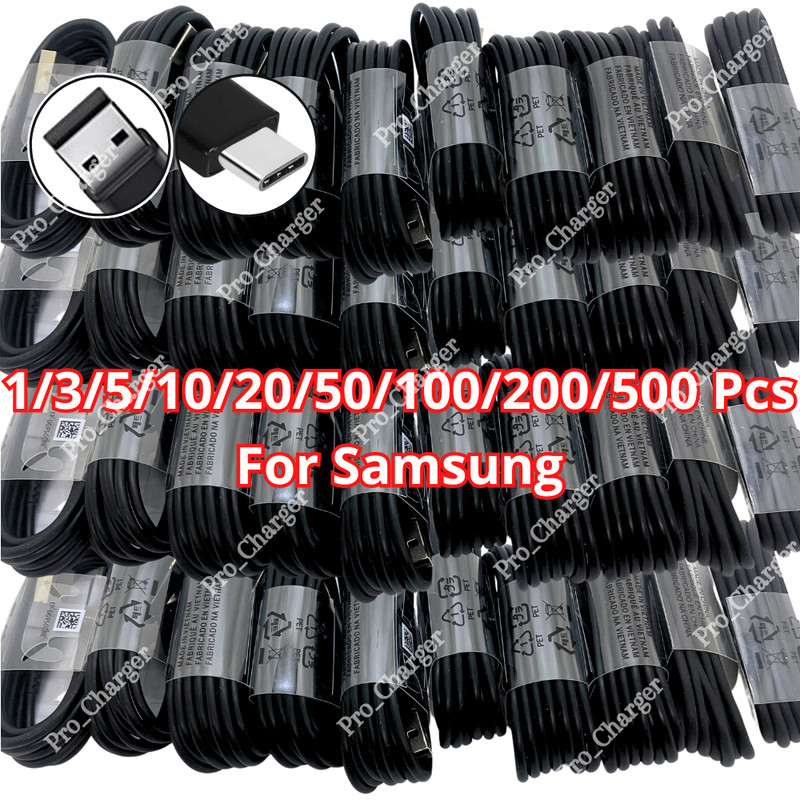 USB Type C Fast Charging Charger Cable Wholesale For Samsung S22 21 20 10 A53 52