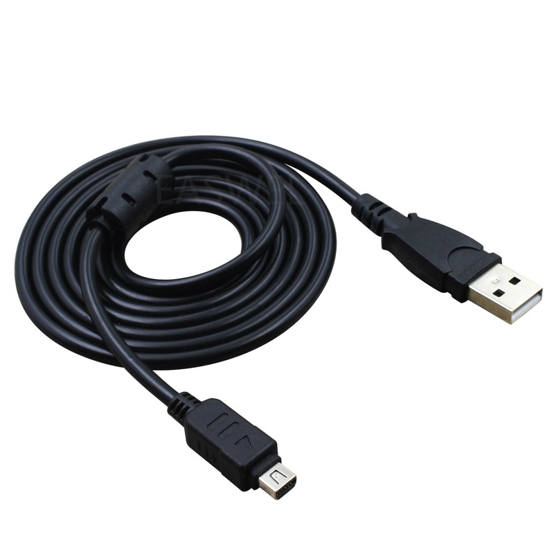 USB Charger Data SYNC Cable Cord for Olympus camera OM-D E-PM3 E-P5 E-PL5 E-PM5