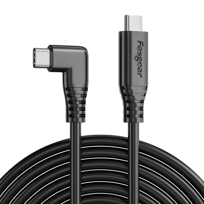 Fasgear 10ft USB C to USB C Cable, 100W USB 3 Type C Cord 5Gbps Data Snyc 5A …