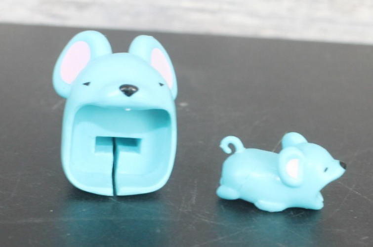 Animal Bite Blue Mouse Mice USB Charger Cable Phone Cord Protector Cartoon gallery