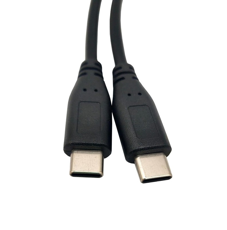 1ft USB C Splitter Cable - Charge 2 Devices with Type C Female to Dual Male gallery
