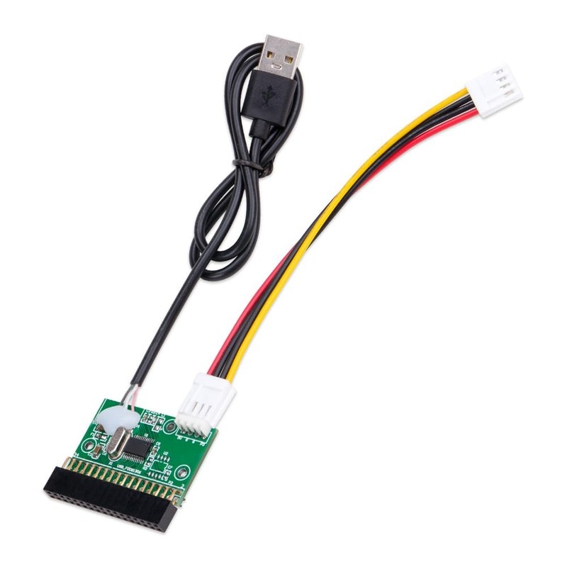 1Pcs 1.44MB 3.5″ Floppy Drive Connector 34 PIN 34P to USB Cable Adapter PCB B…