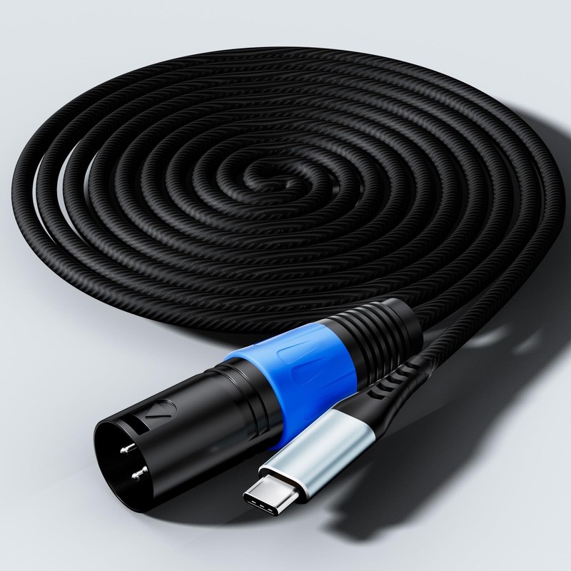 USB C to XLR Male Speaker Cable, 10 Feet Smartphone USB Type-C to XLR Output ... gallery