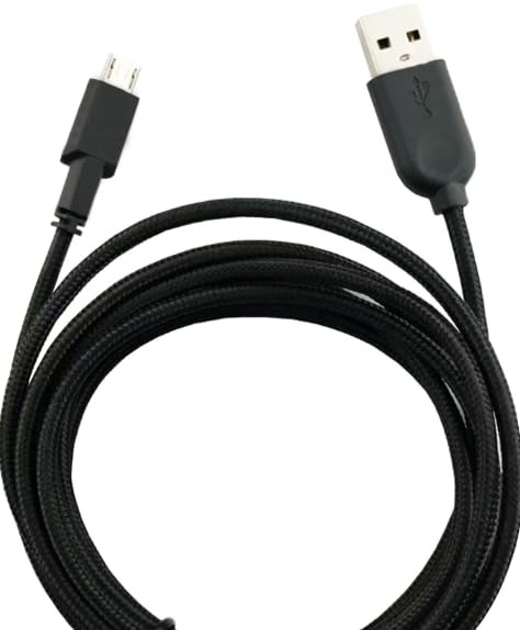 KKPOERT Replacement Micro-USB Charging Cable Compatible with Alienware Wired/…