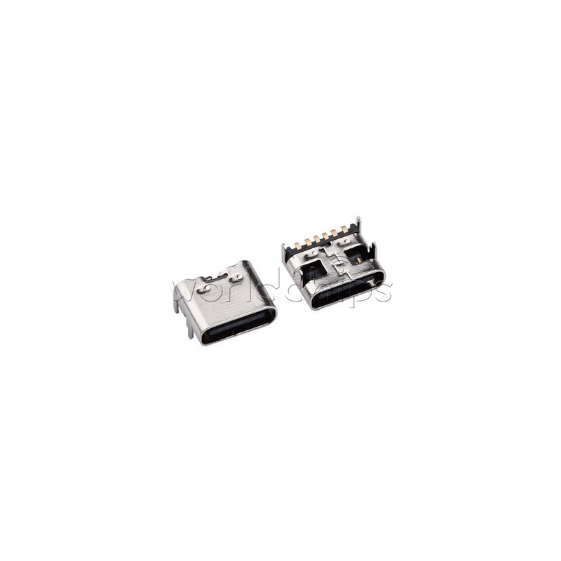 100PCS 10 Specifications TYPE-C Female Socket In-line Patch Socket USB-3.1 New gallery