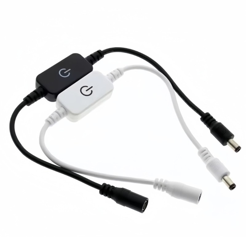 Inline Touches Switches for LED Strips Light Single Color Light Controller with gallery