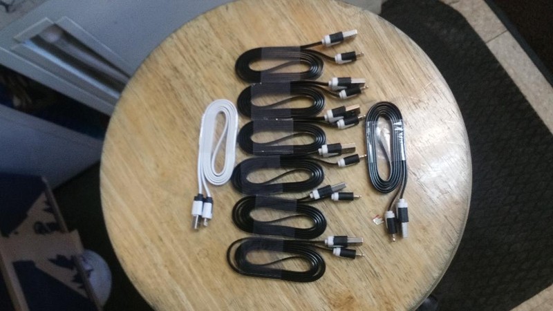 generic flat cable unbreakable data cable for iPhone gallery