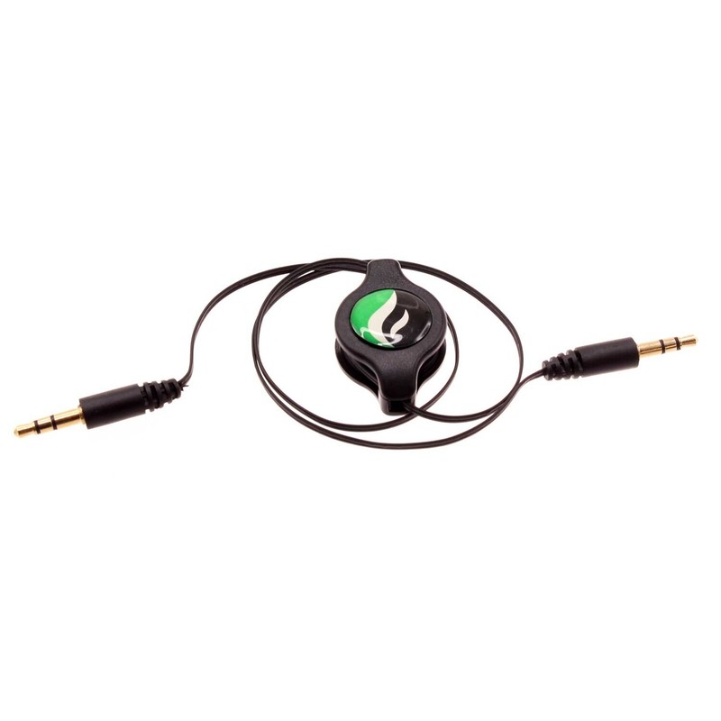 For Samsung Galaxy A25 5G/A23 5G – Retractable Aux Cable 3.5mm Adapter Car