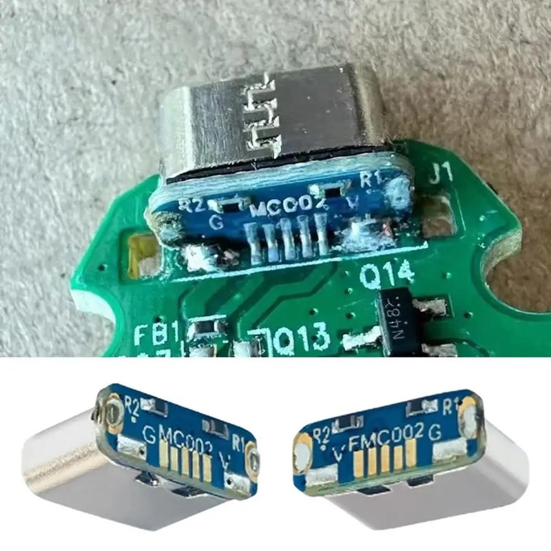 10PCS M85K Micro USB To Type C Adapter Board DIY Repair And Modification gallery