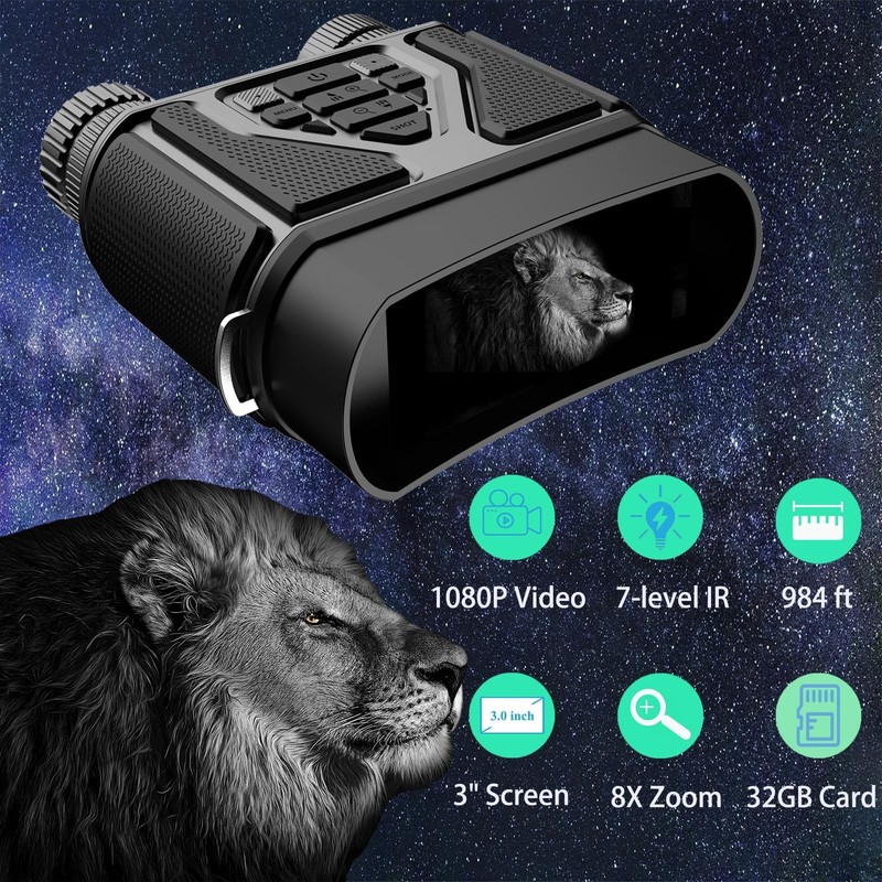 Night Vision Goggles - Night Vision Binoculars for Adults, Gifts fo... Fast Ship gallery