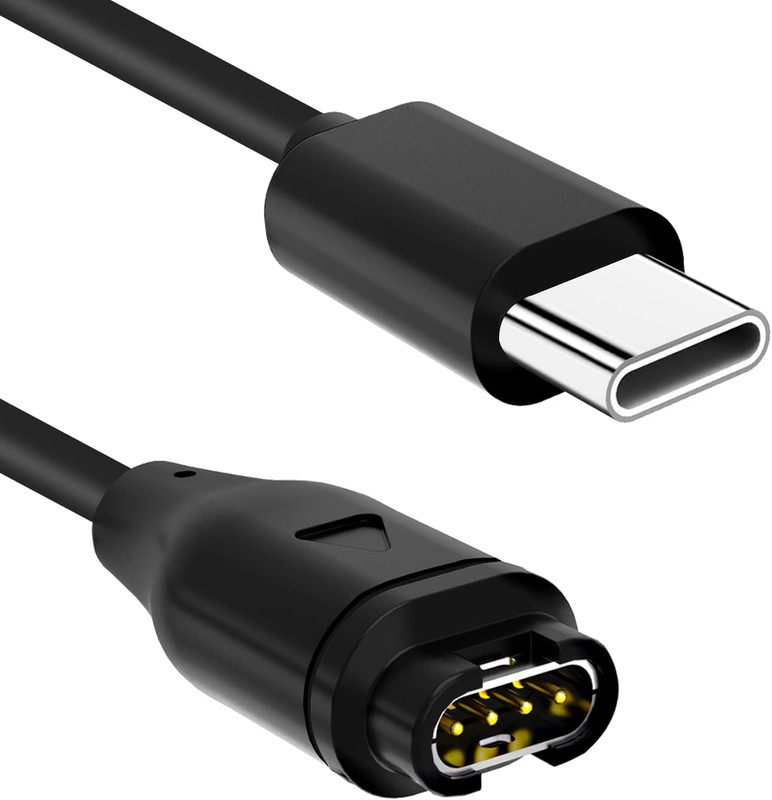 USB C Charger Compatible with Garmin Watch Charger, Data Sync Charging Cable for gallery