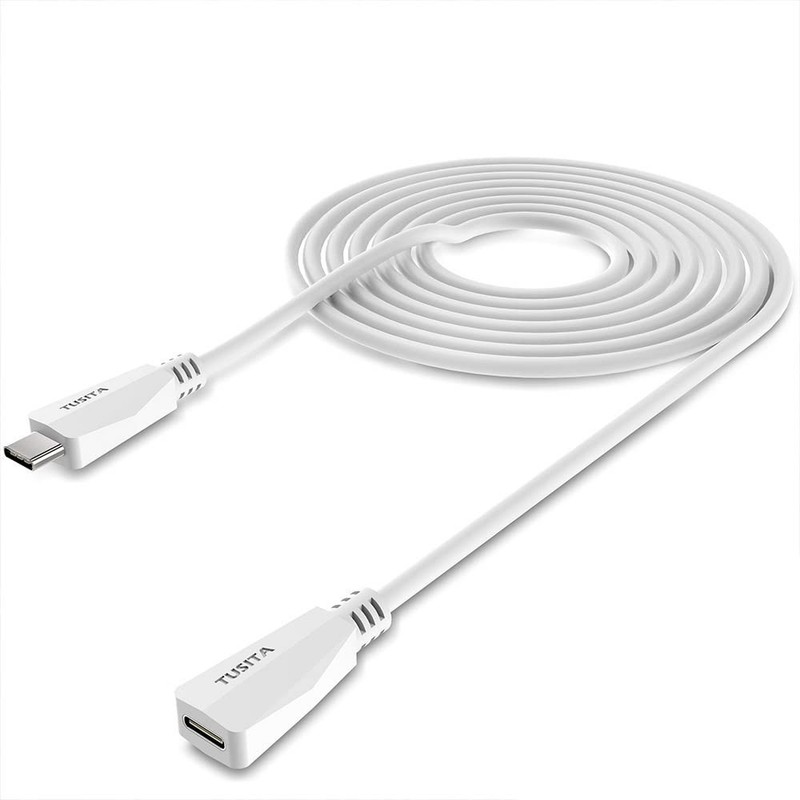 Power Extension Cable (20Ft/6M) – USB C,Male to Female