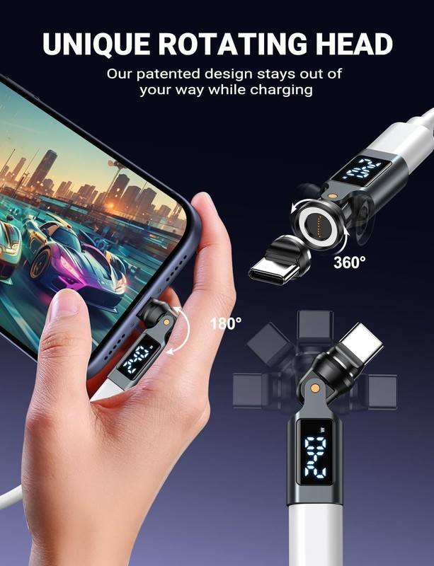 USB C Magnetic Adapter 240W for Laptop, Tablet, Smartphone gallery
