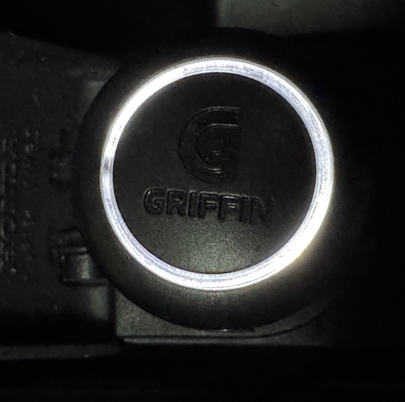Griffin Power Jolt SE Black Lightening Cable Auto Charging Cord Model #36547 gallery