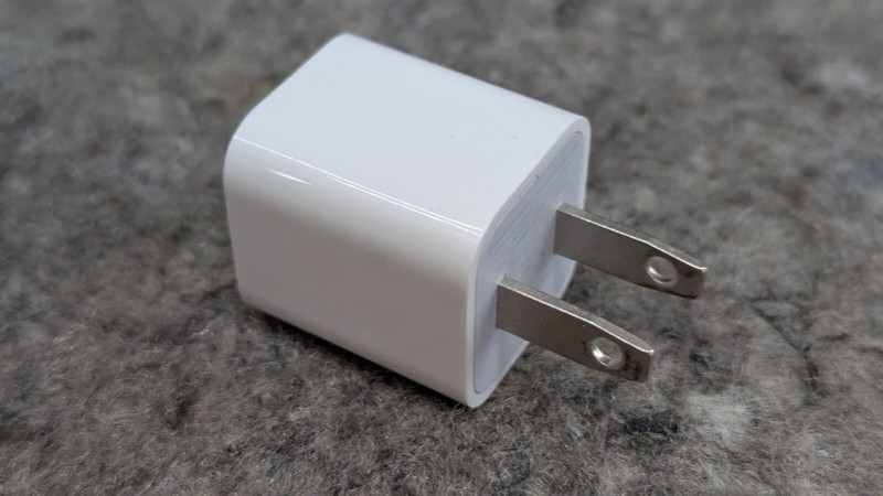 🔥New Genuine OEM Apple A1385 5W USB Travel Power Adapter Cube Charger + Cables gallery