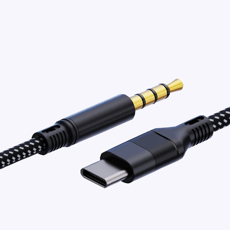 Suitable for Type-c to 3.5 car AUX speaker Live K Singing Card DAC SystemCable gallery