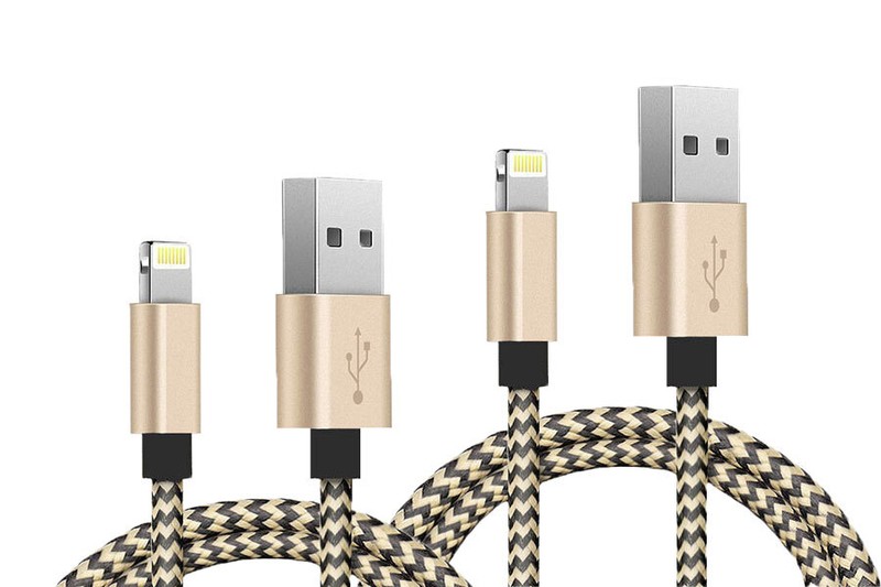 3ft and 6ft Long USB Cables Fast Charge Power Cord Wire Data for Cell Phones