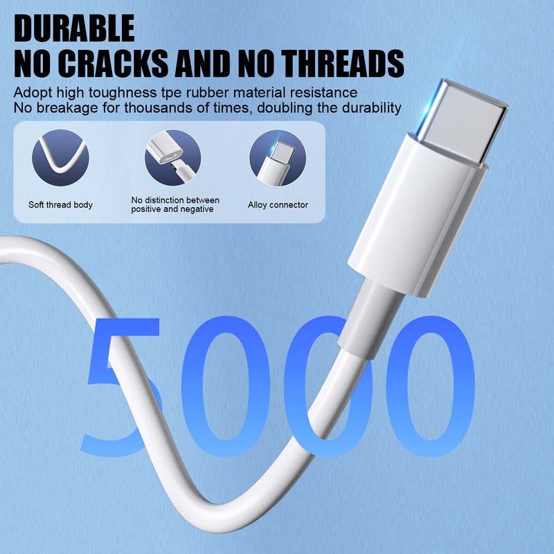 iOS to USB-C Adapter Charging Data Cable For Apple iPhone 15 iPad Mac gallery