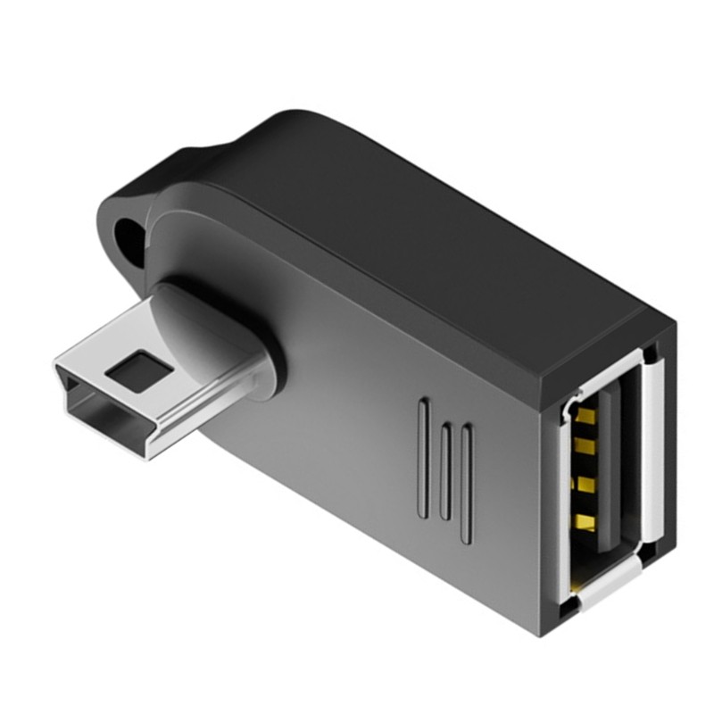 Mini USB To USB OTG Adapter For Connecting Devices With 480Mbps Data Transfer