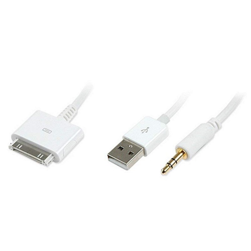 Car AUX Audio Music Micro USB Charge Cable Samsung Galaxy S3 S4 S5 HTC NUZ1 gallery