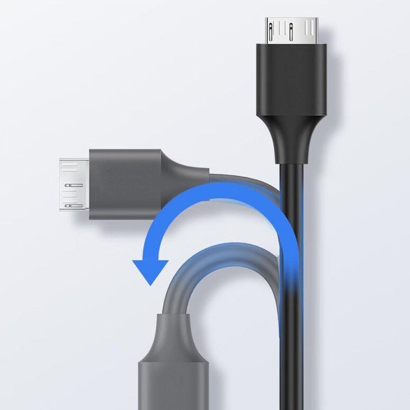 Micro USB 3.0 Cable High Speed Data SYNC For HDD External Hard Drive Lot gallery