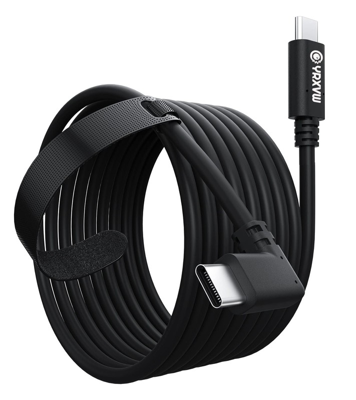 Link Cable 16FT for Meta/Oculus Quest 3S/Quest 3/Quest 2/, High Speed Data Tr…