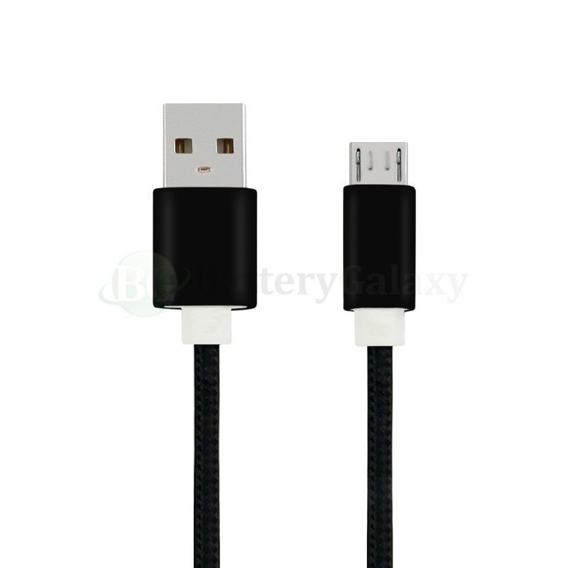 1-100 Lot USB Type C 6FT Braided Charger Data Cable Cord for Android Cell Phone gallery