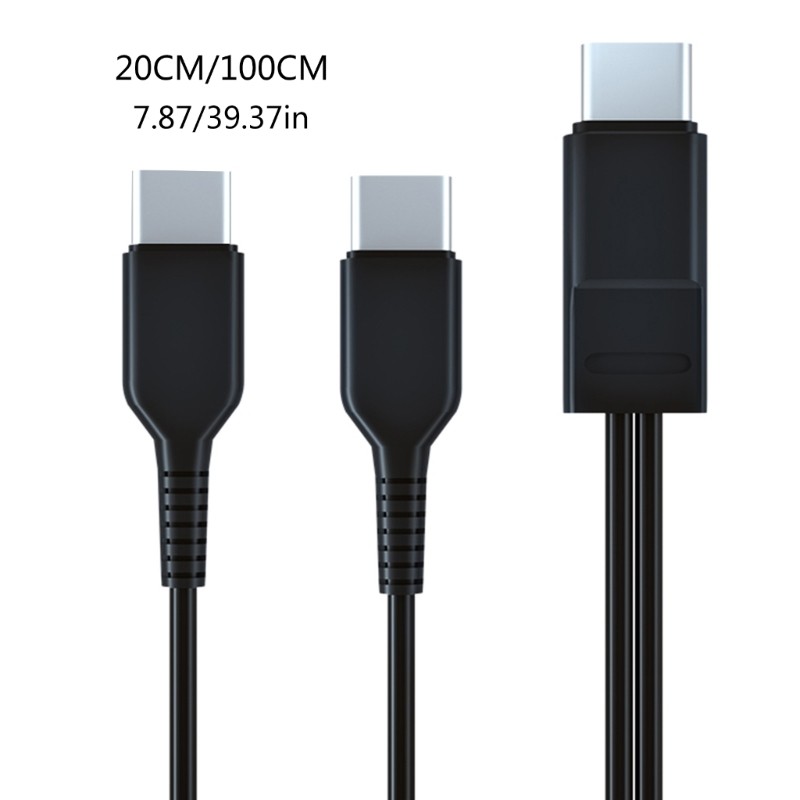 20cm/1m Type-C Charging Cable Power Supply Wire for Reliable & Long-Lasting Use gallery