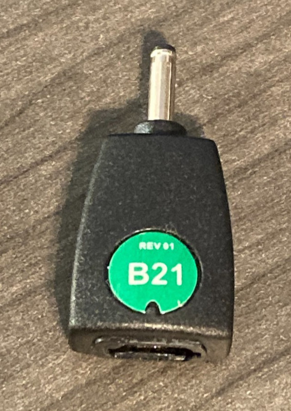 B21 iTips™ Smart Connector Power Adapter Tip