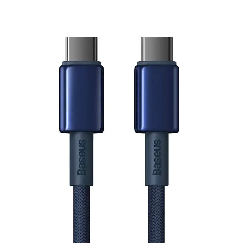 100W USB-C PD Fast Charging Cable for iPhone 15 MacBook Samsung Xiaomi