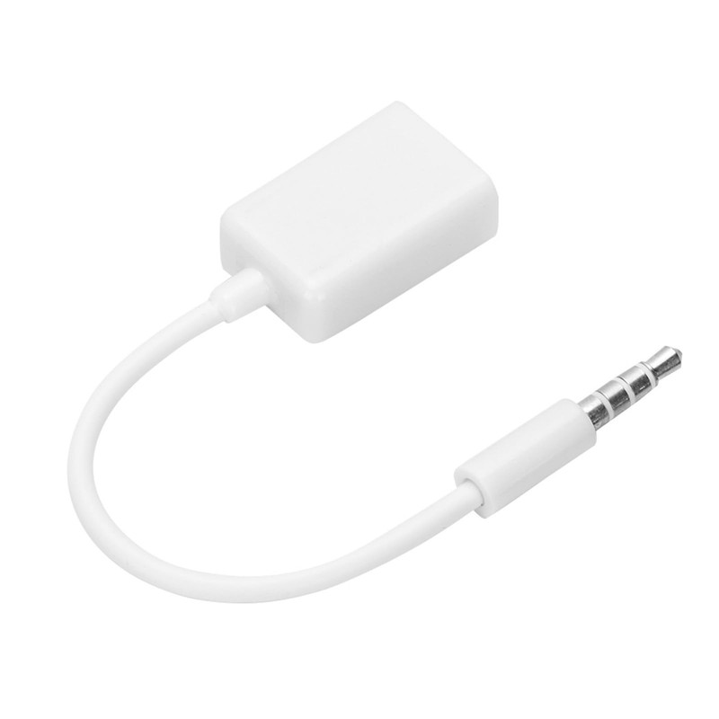 USB to AUX Adapter, USB 2.0 3.5mm Male Plug Jack to Female AUX Audio Cable, A... gallery