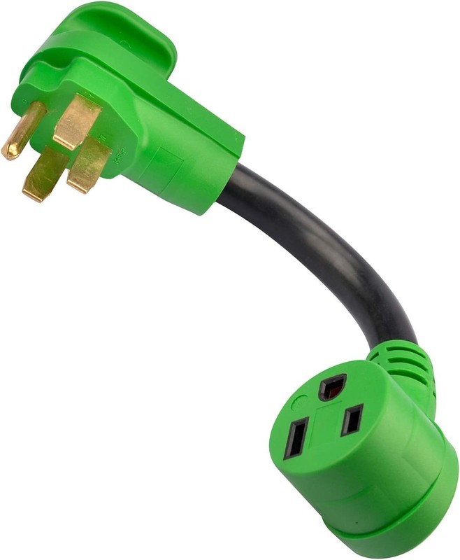 50 Amp Welder Adapter Cord NEMA 14-50P to 6-50R RV Converter 12″