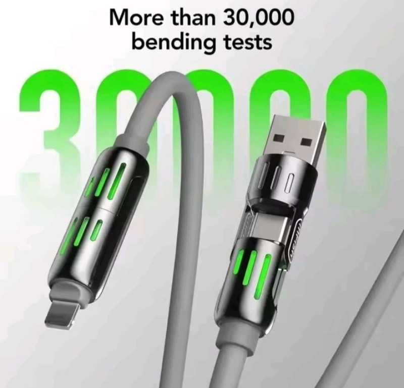 USB Type C 240W Fast Charging 4-in-1 Multi-Function USB Cable gallery
