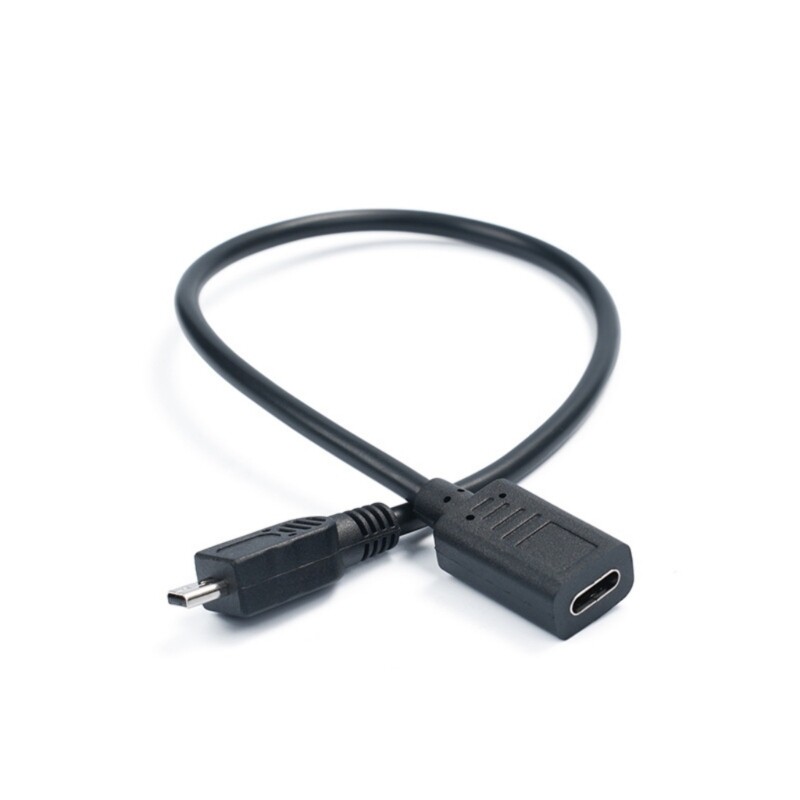 Type C to Mini USB 8Pin OTG Adapter Cable USB3.1 Female to Mini USB 8 Pin Male