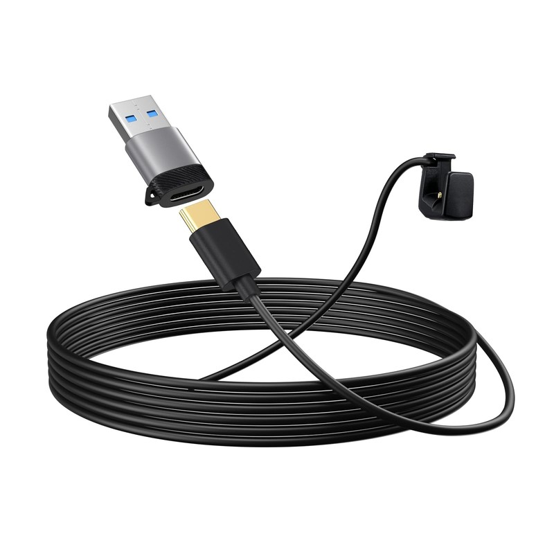 USB-Charger for Ray-Ban Meta Wayfarer Glasses, Magnetic Cable with RayBan Sky...