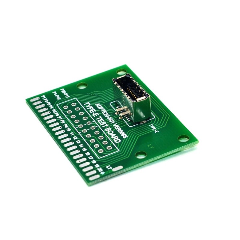 TYPEE 20PIN Test Board Connector USB 3.1 TYPEE Female Port A-KEY Test Board
