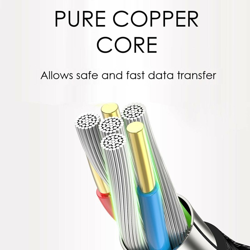 JOYROOM Walker Series S-M391 2.4A Spring Fast Charging Data Cable Micro-USB 1.2M gallery