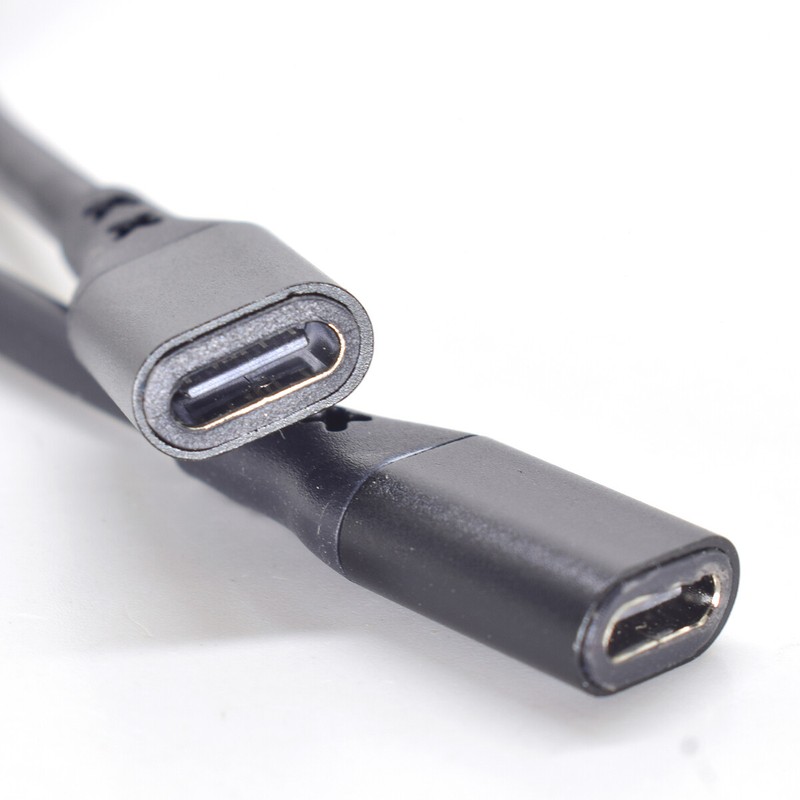 50pcs 1ft/30cm USB C Type-C Female Cable 5A 20AWG 5core Power Pigtail DATA Cable gallery
