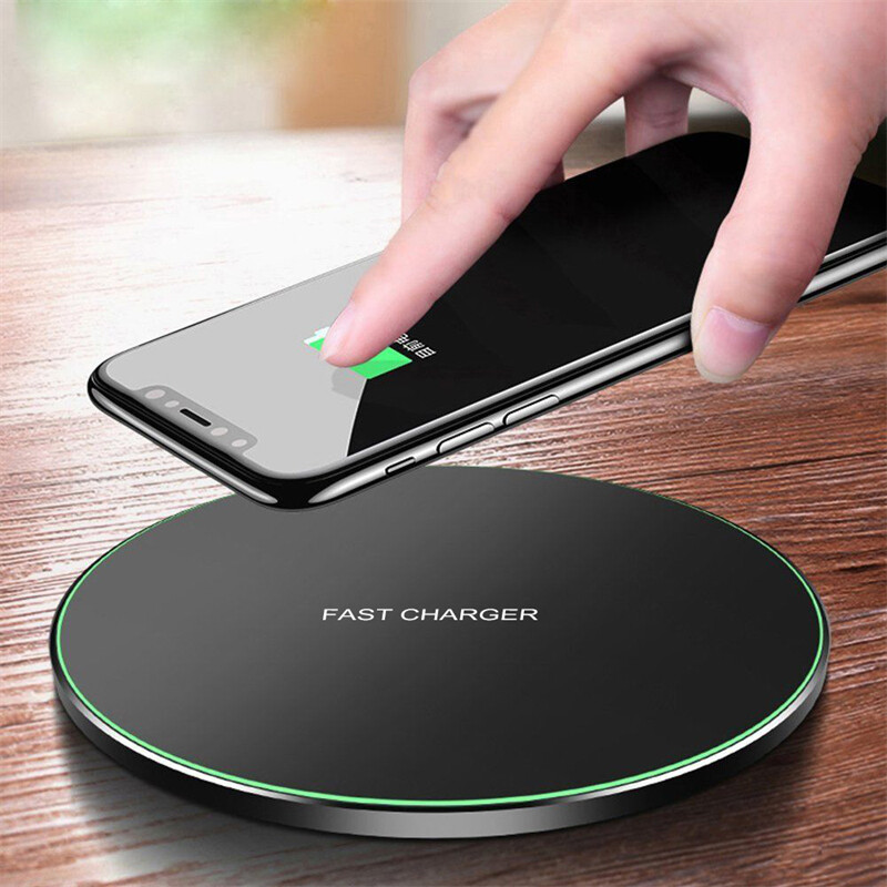 60W Wireless Fast Charger Charging Pad Dock for Samsung iPhone Android Phone gallery