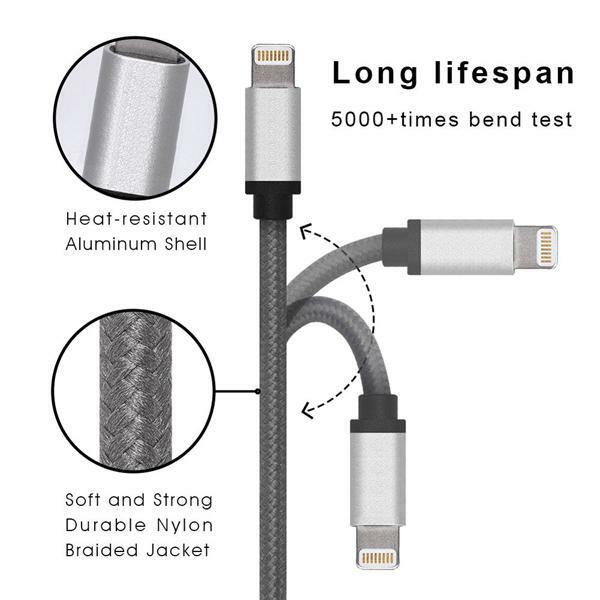 For iPhone SE (2020) - 6FT USB CABLE CHARGER CORD POWER WIRE LONG DATA HIGH gallery