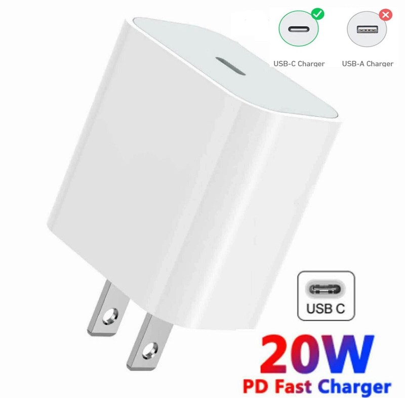 20w Fast PD Type C Wall Charger For iPhone17pro 16 15 14 13 12 11 Wholesale Bulk gallery