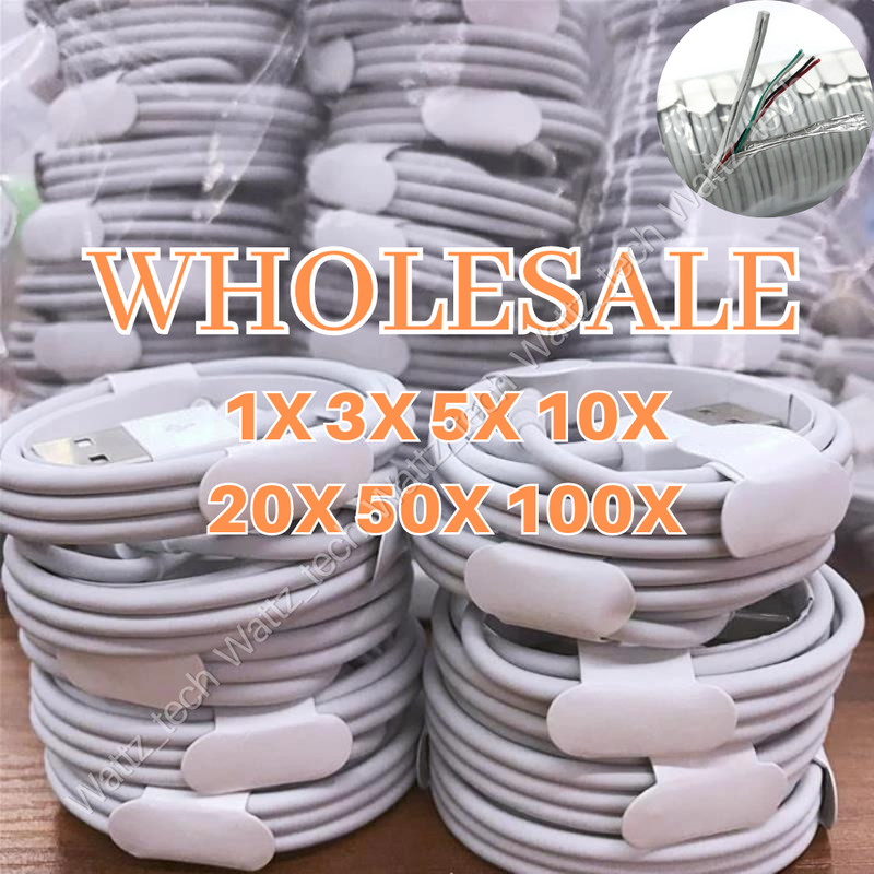Fast Charger USB Cable Cord For iPhone iPad 8 11 12 13 14 Pro Max Wholesale Lot
