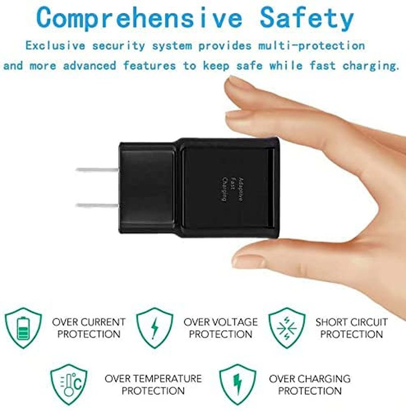 3PACK Fast Charger & USB Type-C Cable For Samsung Galaxy A51 A14 A13 5G A03S A12 gallery