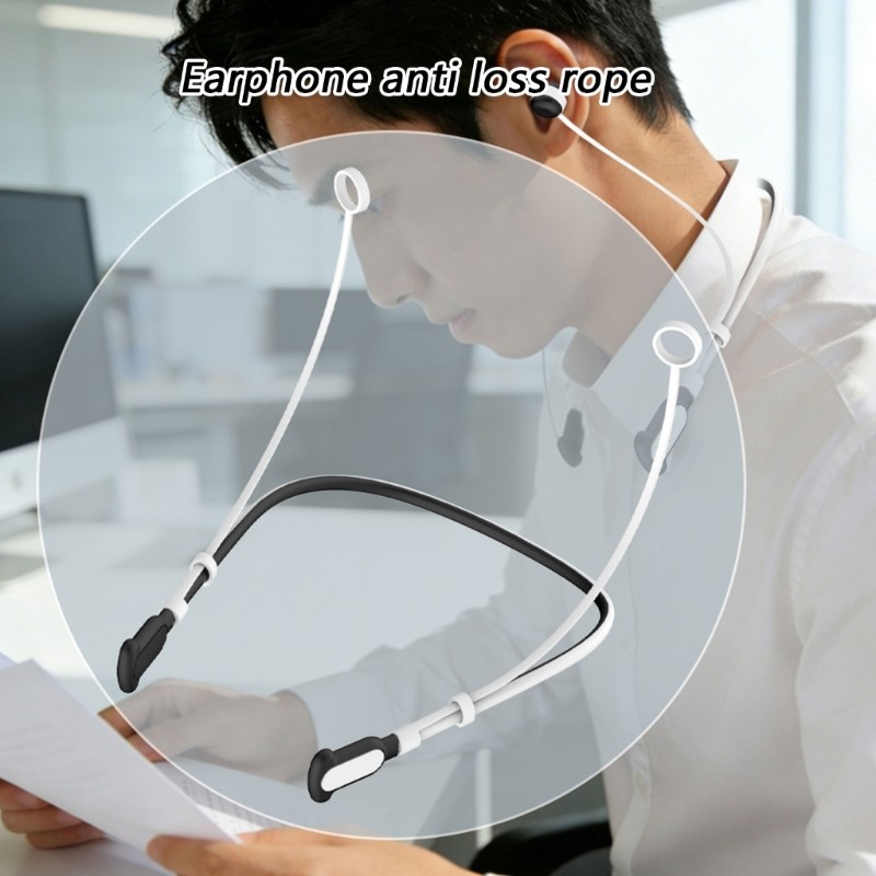 Comfortable Silicone Earbud Cord Tether For Long Wear Hours Commute And Travel gallery