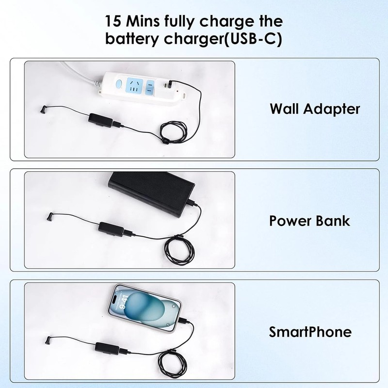 Battery Charger for Ray-Ban Meta Gen 2, Ray-Ban Meta (2023) Wayfarer/Skyler/Head gallery